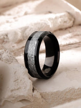 Yellow Chimes stainless steel black band - enhances casual outfits